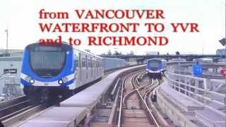 VANCOUVER DOWNTOWN to VANCOUVER INTERNATIONAL AIRPORT  YVR [upl. by Oicelem]