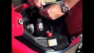 How to Install Your Motorcycle Battery [upl. by Siravart]