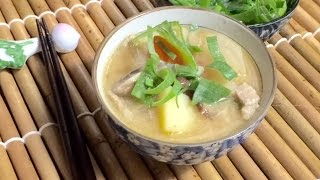 APRENDA AGORA A RECEITA DA SOPA JAPONESA TONJIRU [upl. by Refinneg]