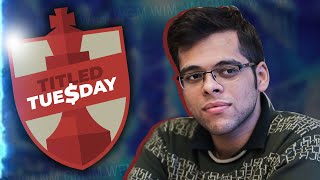 Titled Tuesday With Sahil Tickoo  Focusing On Indian Players [upl. by Negeam]