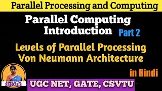 Parallel Processing amp Computing  Intro Part2 VonNeumann Architecture  Lect 2 Shanu Kuttan Hindi [upl. by Barnabe]