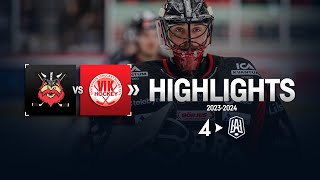 Nybro Vikings vs Västervik  Highlights 2411 [upl. by Drugge767]