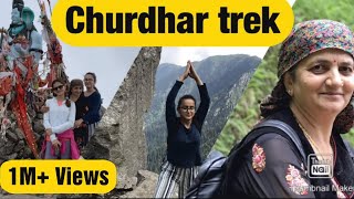 Churdhar Trek  Trek in Himalayas  Highest Peak of Sirmaur Himachal Pradesh  Pine Forest 🌲 [upl. by Rauscher452]