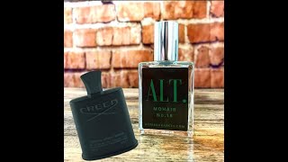 Creeds Green Irish Tweed inspired fragrance quotMohairquot ALT Fragrance review [upl. by Sirovart]