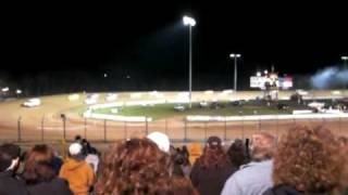 Lernerville Speedway OReilly All Star Late Models 4172009 clip [upl. by Acnalb]