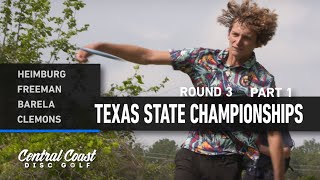 2023 Innova Open at Texas State  MPO  Round 3 Part 1  Heimburg Freeman Barela Clemons [upl. by Manchester]