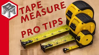 15 Tape Measure Pro Tips [upl. by Hajar]