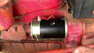 Installing DB Electrical Starter in Ford 8N Tractor [upl. by Atnima]