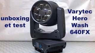 unboxing Varytec Hero Wash 640FX [upl. by Vookles412]