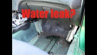 Water Leaking Underneath Dash [upl. by Mccully]