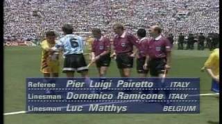 World Cup USA 94  Romania Vs Argentina 32 Part I [upl. by Adanama]