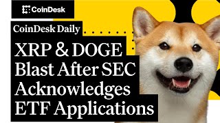 XRP amp DOGE Blast After SEC Acknowledges Grayscale ETF Applications [upl. by Esinet]