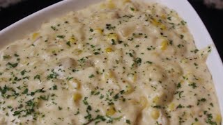 How to make Creamed Corn from Scratch  Easy Creamed Corn [upl. by La]