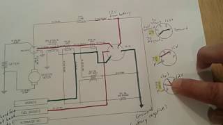 How a Lawn Tractor Ignition Switch Works  Test Diagnose Fix [upl. by Lenora643]