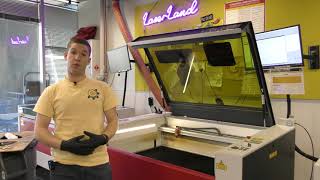 Laser Cutter Training Part 2 Maintenance and Cutting Procedures [upl. by Tolmann]