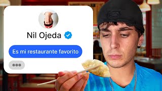 Probando el Restaurante Favorito de Nil Ojeda 🍣 [upl. by Ordnael]