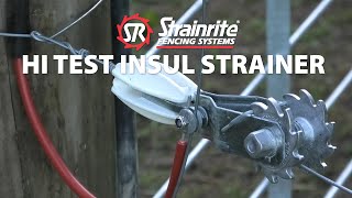 Strainrite  Hi Test Insul Strainer [upl. by Studdard415]