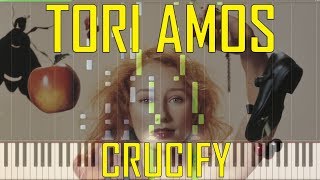 Tori Amos  Crucify Piano Tutorial  Chords  How To Play  Cover [upl. by Idnat]