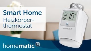 Tutorial Heizkörperthermostat einrichten und Heizprofile einstellen  Homematic IP [upl. by Hoo816]