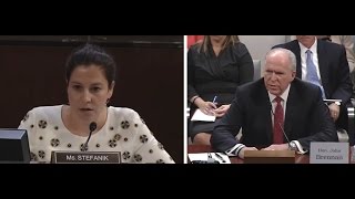 Rep Elise Stefanik asks questions at Brennan hearing [upl. by Garnett371]