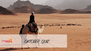 Quiz des Monats Oktober  Jordanien  Schumann Reisen [upl. by Vick440]