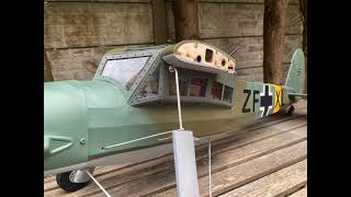 Fieseler Storch Build Video [upl. by Aciemaj]