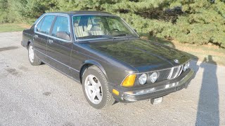 1985 BMW E23 735i In Depth Overview and Walk Around [upl. by Yennaiv]