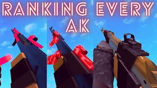 ranking EVERY AK in phantom forces [upl. by Odyssey]