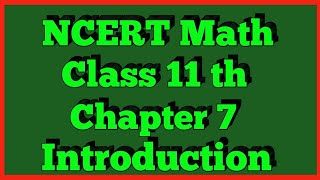 Introduction Chapter 7 Permutations and Combinations Class 11 NCERT MATHS [upl. by Waylon76]