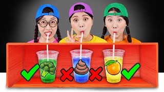 Mystery Drink Challenge DONA Mukbang [upl. by Sima]