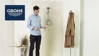 Install a GROHE singlelever shower mixer [upl. by Achilles]