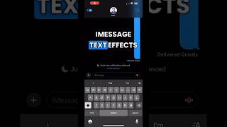 How to Use iMessage Text Effects  iOS 18 [upl. by Elsy616]