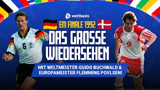 Throwback EM 92 ⚽️ Guido Buchwald trifft Flemming Povlsen ⚽️ [upl. by Philipps]