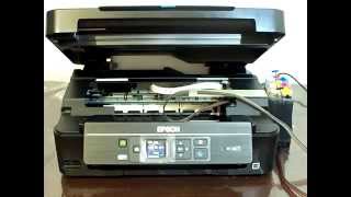 CISS Installation Epson XP312 XP315 XP412 XP415 [upl. by Aehsat540]