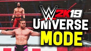 WWE 2K19  UNIVERSE MODE FULL BREAKDOWN [upl. by Aural721]