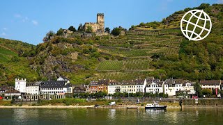 Rhine River Valley Koblenz to Rüdesheim Germany Amazing Places 4K [upl. by Uon290]