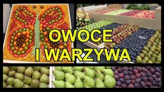 Owoce i warzywa  NOWY film edukacyjny dla dzieci PO POLSKU nauka nazw [upl. by Leibrag]