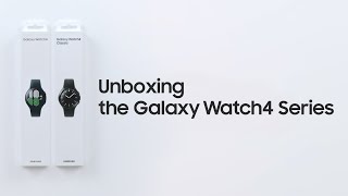 Galaxy Watch4 Series Official Unboxing  Samsung [upl. by Ellekcir176]