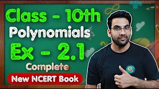 Class  10 Ex  21 Q1 Polynomials  New NCERT  CBSE  Green Board [upl. by Ahsitniuq489]