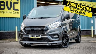 Ford Transit Custom Limited Doublecab Detailed Walkaround Walk amp Talk [upl. by Nohtanoj278]