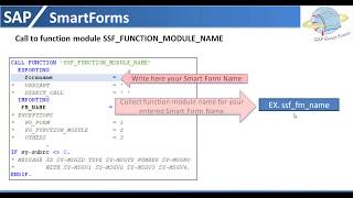 Driver program for SAP SmartForms [upl. by Geraint]