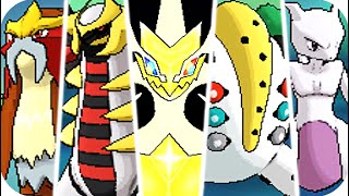 Pokemon Ultra Sun amp Ultra Moon  All Legendary Pokémon Battles 1080p60 [upl. by Audres]