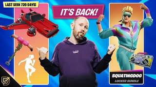 SQUATINGDOGS LOCKER BUNDLE in Fortnite Incredible Deal [upl. by Atinram]