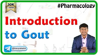 1 Introduction to Gout  Neet PG  Fmge Pharmacology [upl. by Thurlow]