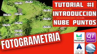 Tutorial 1 Fotogrametria con Drone  Agisoft Metashape  Introduccion  Autocad Civil 3D [upl. by Hacissej]