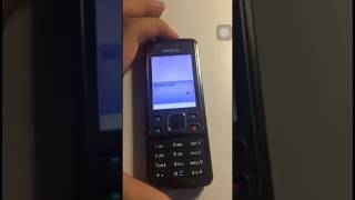 Vinaphone Nokia 6300i Sapphire Low battery shutdown [upl. by Veradi627]