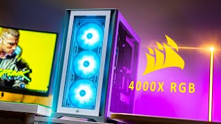 Theyre BACK  CORSAIR 4000X RGB Case Review [upl. by Maiocco218]