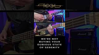 TOOL  7empest  Guitar and Bass Cover  Short 1  Tempest [upl. by Negriv]