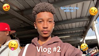 14 April 2024 vlogspend the day with usthrifting walking around and eatinggot a lil🥴 [upl. by Weston]