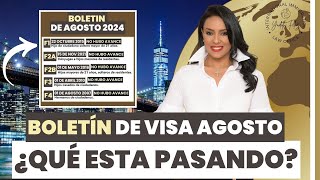 NO HUBO AVANCE EN EL BOLETÍN DE VISA AGOSTO 2024 ¿QUÉ PASÓ  YUDITH FÉLIZ EN VIVO 🔴 [upl. by Alvie72]